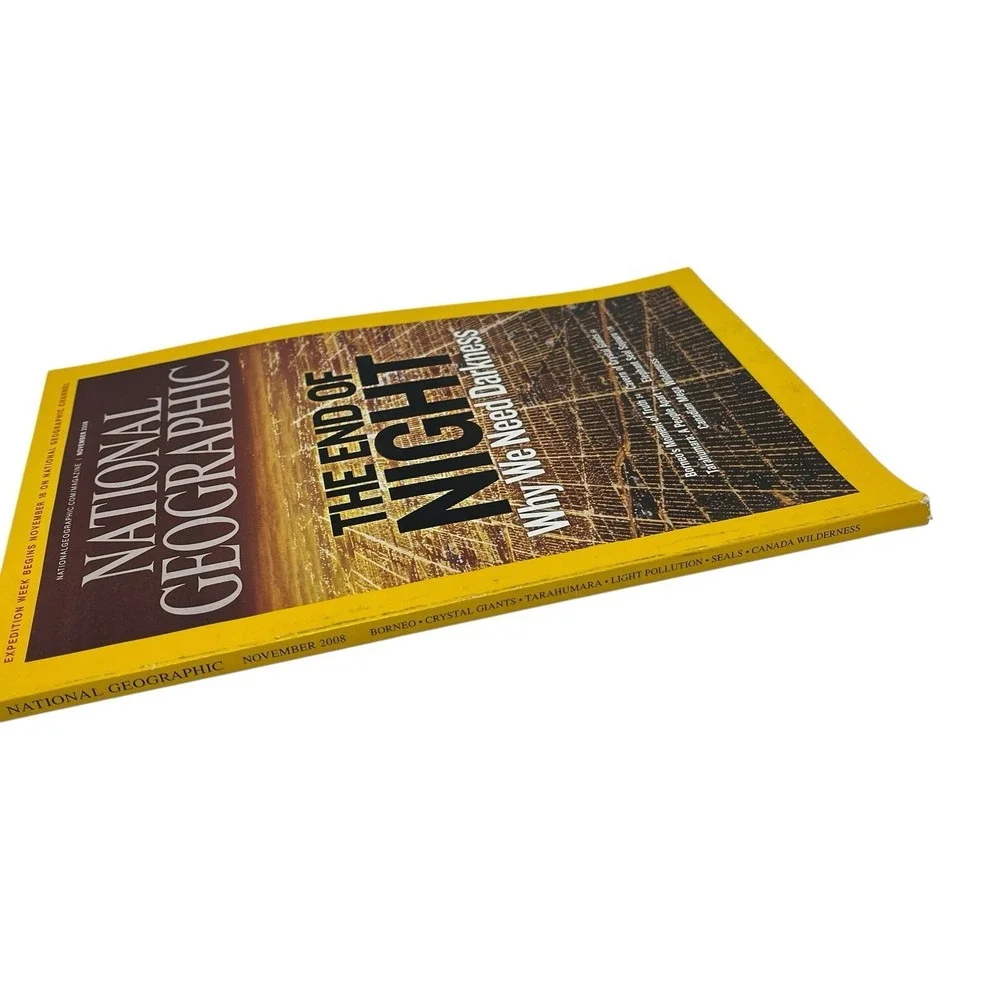 National Geographic Magazine November 2008 The End of the Night,‎ Crystal Giants